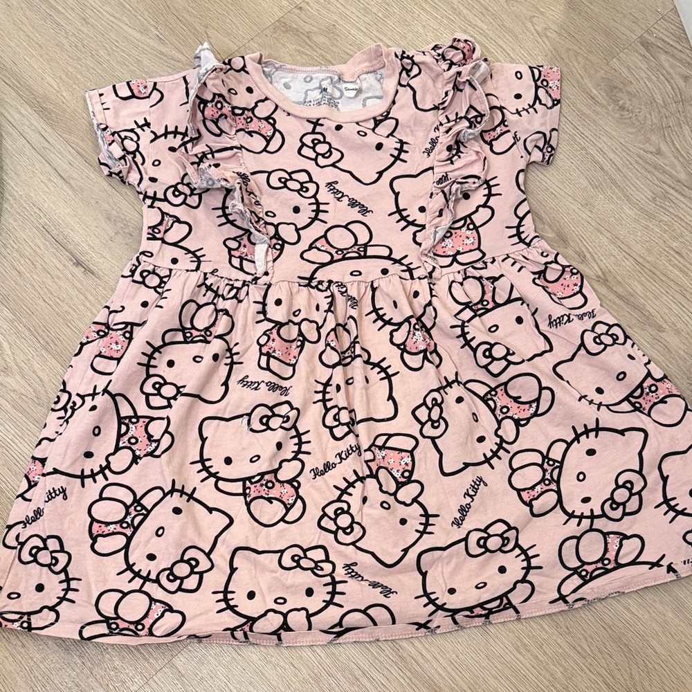 H&M Light Pink Hello Kitty Top